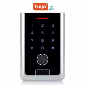 Tuya แอป WiFi โลหะทนทานกันน้ำ, <span class=keywords><strong>ID</strong></span> ลายนิ้วมือ/125เฮิร์ตซ์การ์ดหน้าจอสัมผัสปุ่มกดระบบควบคุมการเข้าถึงแบบสแตนด์อโลน - Product Image 1