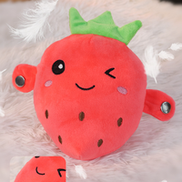 Jouets en peluche interactifs intelligents Kawaii très populaires en gros : Carotte, banane, fraise pour bébés