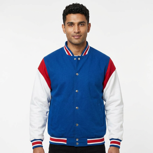 Top Trending <b>Men</b> Varsity Jacket Custom Made Lightweight Easy Wear Breathable varsity Jacket for man With Durable Material - Product Image 1