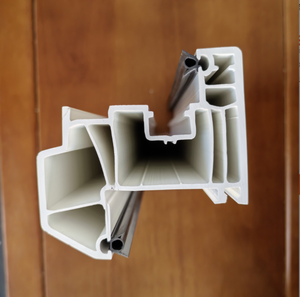 Free Sample 71mm Series PVC Casement Windows Profile Casement Window and <strong>Upvc</strong> Door Frame Glazing <strong>Bead</strong> in China With Full Color - Product Image 1