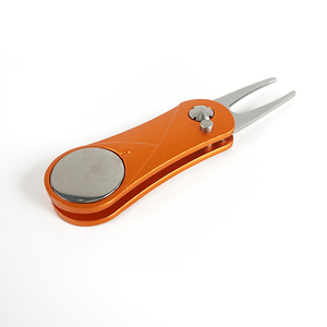 Hot Sale Zinc Alloy Metal Golf <strong>Ball</strong> Marker Custom Logo Golf <strong>Divot</strong> <strong>Tool</strong> Switch Blade <strong>Divot</strong> Repair <strong>Tool</strong> - Product Image 1