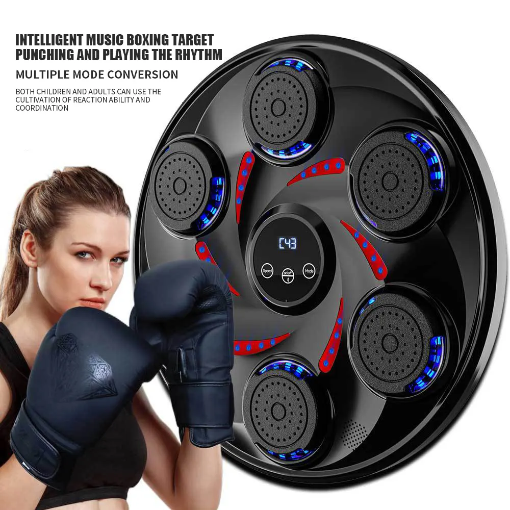 Multifunctional Music Electronic Boxing Wall Target Intelligent Wireless Music Target Boxing Training Equipment