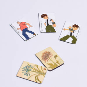 Marcapáginas magnético personalizado, marcas de libros, sublimación de gato, Anime, imán de goma Industrial, servicio de procesamiento de corte - Product Image 5