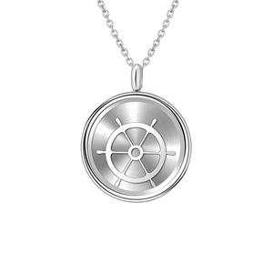 Médaillon de couple en forme de diamant, pierre naturelle, étoile de mer et coquille, <span class=keywords><strong>moules</strong></span>, collier en acier inoxydable, <span class=keywords><strong>photos</strong></span> en verre, pour hommes et femmes - Product Image 6