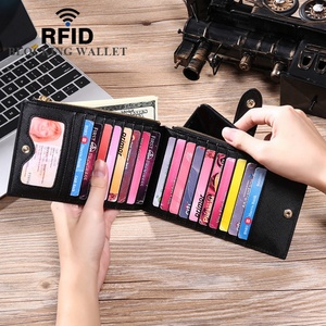 New Top Seller <b>Ladies</b> Purse RFID Blocking Bifold Multi Card Holder Women <b>Wallets</b> Leather Slim <b>Wallet</b> - Product Image 6