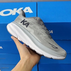 Chaussures de course unisexes Hokas 9 de haute qualité, à semelle épaisse, amortissantes, respirantes, en mesh, pour l'été, chaussures de tennis - Product Image 2