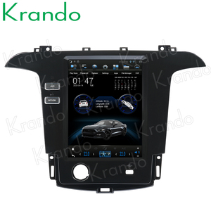 Krando Tesla Style Écran Vertical 10.4 "pour <span class=keywords><strong>Ford</strong></span> Smax <span class=keywords><strong>S</strong></span>-<span class=keywords><strong>Max</strong></span> Galaxy <span class=keywords><strong>2005</strong></span> - 2015 Android Autoradio Navigation Intégré Carplay - Product Image 2