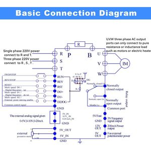 Variador de Frecuencia HKS VFD de 5.5KW 220V Monofásico con Control Vectorial para Motores Industriales - Product Image 6