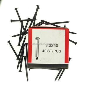 Clavos de Alambre de Acero al Carbono Galvanizado Electrolíticamente de 2 y 3 Pulgadas, Clavos para Concreto, Marca China Sunshine - Product Image 1
