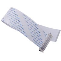 LVDS Computer-Displaykabel mit 1,0mm Abstand 30-polig Reversibel FIX-Typ LCD-Bildschirm Flexibles Kabel FFC