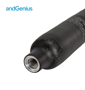 Bouteille de gaz en fibre de carbone HPA haute pression super légère, réservoir PCP, réservoir <span class=keywords><strong>CO2</strong></span> 300 bars, fabrication OEM - Product Image 2