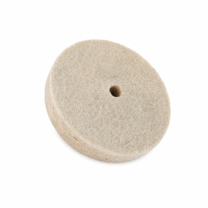 Disque de polissage en feutre de laine compressé pour bijoux, or, argent, <span class=keywords><strong>platine</strong></span>, finition miroir, polissage final - Product Image 1