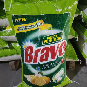 Détergent en poudre jetable écologique de haute qualité, 10 kg en vrac, avec une bonne odeur pour la <span class=keywords><strong>lessive</strong></span> des vêtements - Product Image 1