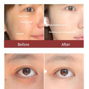Fond de teint liquide MEIDIAN 30g en gros, correcteur de teint, nid d'oiseau biologique, <span class=keywords><strong>ginseng</strong></span> rouge, peptide, blanchissant, contrôle du sébum, soin de la peau, <span class=keywords><strong>BB</strong></span> - Product Image 6