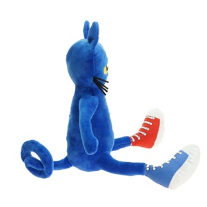 Peluche bleue personnalisée <span class=keywords><strong>Pete</strong></span>-Le-<span class=keywords><strong>Cat</strong></span>, en forme de guitare, dessin animé - Product Image 3