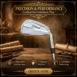 Ensemble de fers forgés Titleiststyle T200 de style premium 4 5 6 7 8 9 Pw avec tiges en acier, clubs de <span class=keywords><strong>golf</strong></span> pour hommes avec housses de tête, 8 pièces - Product Image 1
