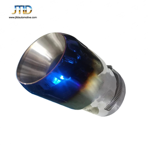 JTLD厂家直销单排气尖通用发蓝不锈钢90毫米100毫米160毫米 - Product Image 5