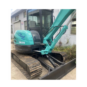 Mini-excavatrice Kobelco SK55 d'occasion, modèle 2016, bon état, moteur Isuzu d'occasion, hydraulique Kawasaki, haute qualité, à vendre - Product Image 1