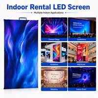 Pantalla LED para Interiores P4.81 de 1000x500 para Alquiler, Fondo y Visualización