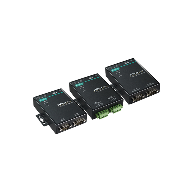 GGDX MOXA NPort 5250A A-T RS232/422/485 Serial Port Server, Brand New Original in Stock, 5-year Warranty