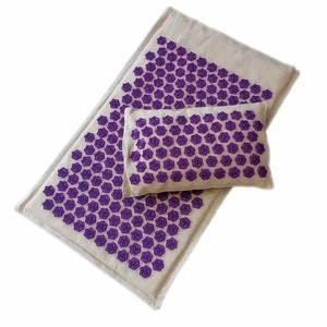 Alfombrilla de Acupresión Terapéutica Profesional, Juego de Alfombrilla de Yoga con Almohada de Semillas de Lino, Alivio del Dolor, Masaje en Casa - Product Image 6
