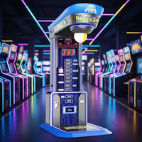 STARAMUSE Machine de boxe arcade Dragon Punch Fight avec accepteur de billets personnalisé, pour usage intérieur, sport de boxe, à monnayeur