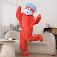 Pyjama combinaison pour femme, motif monstre à grande bouche, pour adulte