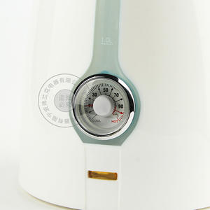 Bouilloire électrique Frank 1L avec thermomètre, arrêt automatique, protection contre l'ébullition à sec, base rotative à 360 degrés - Product Image 3