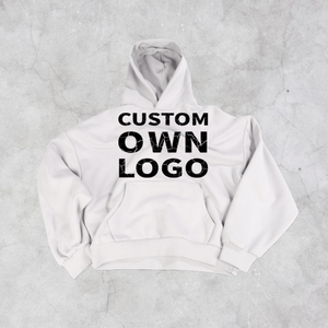 Diseño de logotipo personalizado de alta calidad Unisex peso pesado de gran tamaño 3D Puff impresión Streetwear Sudadera con capucha - Product Image 4
