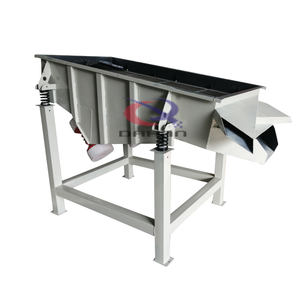 Écran vibrant linéaire multicouche avec moteur 0,37 kW*2 et capacité de 50 kg à 500 kg/h pour la séparation des granulés chimiques et plastiques - Product Image 1