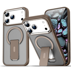 เคสโทรศัพท์ CHAOYIDIAN สำหรับ iPhone 17 Pro Max รองรับการชาร์จไร้สายแบบแม่เหล็ก พร้อมขาตั้งพับได้ ฝาหลังแบบด้าน - Product Image 1