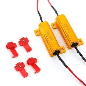 50 Wát 6ohm tải điện trở CANBUS chống nhấp nháy Bộ giải mã cho ban ngày Chạy ánh sáng <span class=keywords><strong>LED</strong></span> bóng đèn ngược ánh sáng lần lượt tín hiệu đèn sương mù - Product Image 3