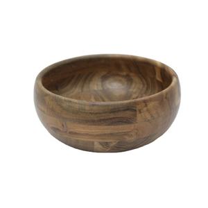 Cuenco redondo de Material de madera para servir sopa, calidad Premium, personalizado, hecho a mano - Product Image 1