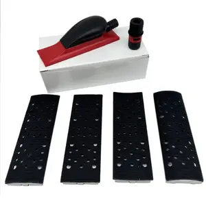 Set Kit blok pengamplasan tangan, alat ampelas serbaguna 2.75 inci x 8 inci untuk pengamplasan di cekung, cembung, dan berbentuk datar