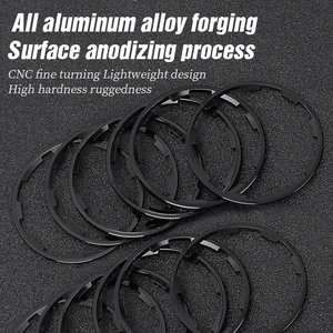 แหวนรองเฟืองหลังจักรยาน LEBYCLE ทำจากอลูมิเนียมอัลลอยด์ ขนาด 1/1.5/2/2.5/3 มม. อุปกรณ์เสริมสำหรับจักรยาน - Product Image 4