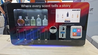 Distributeur automatique de parfums, petit distributeur automatique, distributeur automatique intelligent