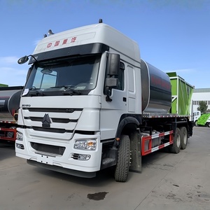 รถบรรทุก Howo 6x4 ขนาด 16,000 ลิตร สำหรับบรรทุกกรวด แบบซีลแน่นหนา พร้อมจำหน่าย - Product Image 2