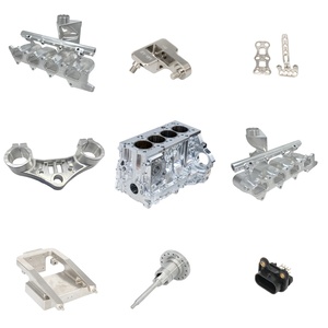 ชิ้นส่วนโครงสร้างขาหุ่นยนต์กัดซีเอ็นซีความแม่นยำสูง อะลูมิเนียม 7075 - Product Image 1