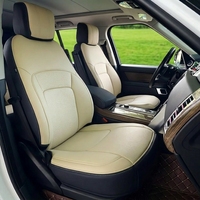 Housse de siège en cuir durable de luxe personnalisée pour Land Rover Discovery Sport Evoque RR Sport D3