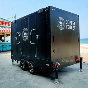 Toilettes portables pour le camping, toilettes mobiles de luxe avec douche pour une expérience haut de gamme - Product Image 2