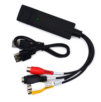 Convertisseur VHS vers numérique USB 2.0, carte de capture audio vidéo, convertisseur VHS VCR TV vers numérique, compatible Win 7/8/10