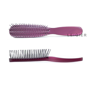 Cepillo Desenredante Portátil con Logotipo Personalizado para Cabello Húmedo o Seco - Peine Desenredante con Cerdas de Jabalí y Nylon - Product Image 3
