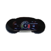 Panel Speedometer Digital LCD dasbor Linux Upgrade untuk Audi A3 2013-2020 baru untuk Auto Meter