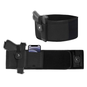 बहु-कार्यात्मक टिकाऊ सामरिक पेट बैंड होल्स्टर नेप्रोन हाथ बंदूक कमर छिपाकर बेल्ट पाउच आउटडोर शिकार के अनुकूल - Product Image 1