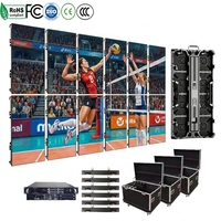500x500mm İç ve Dış Mekan Sahne Arka Planı Led Video Duvarı P1.56 P1.95 P2.6 P2.9 P3.91 Kesintisiz Birleştirme Kiralık Led Ekran
