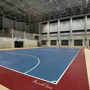 Tapete interno futsal e futebol usado profissional, antiderrapante, de pvc