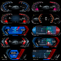 Pour Série 5 E60 E61 E62, écran LCD Linux 720P, tableau de bord numérique avec Carplay, plug and play, sans codage, pièce de rechange après-vente