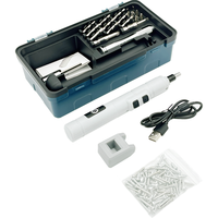 Le kit d'outils de réparation magnétique de tournevis électrique sans fil avant et arrière convient aux produits électroniques informatiques