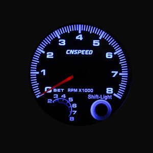 Tacómetro CNSPEED de 95 mm, 0-8000 RPM con luz de cambio de marcha para mejora de automóviles - Product Image 4