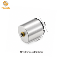Moteur sans noyau brossé 15x15mm en gros, 12V 31000RPM, couple élevé, longue durée de vie, silencieux, 0.1-4W pour pompe à air
